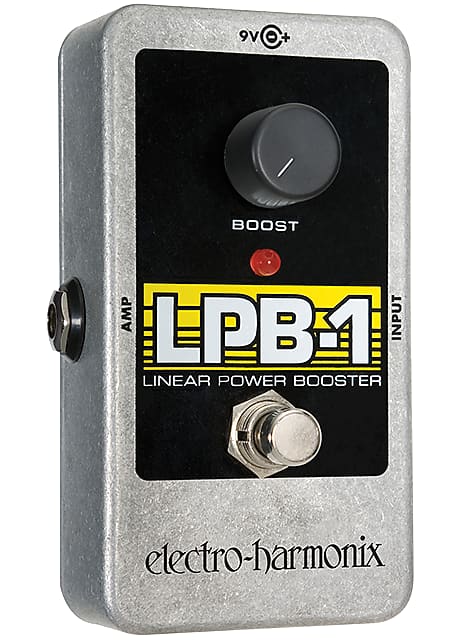 Electro Harmonix LPB-1 Linear Power Booster Preamp Pedal Guitar Boost w/ Battery image 1