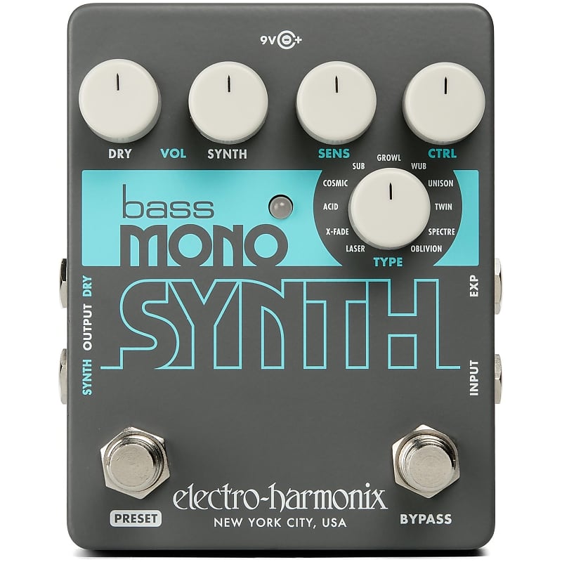 Electro-Harmonix Bass Mono Synth Pedal image 1