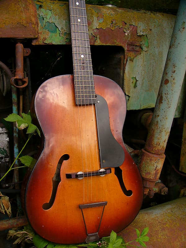 Vintage Cremona 452 Archtop jazz guitar 1950s image 1