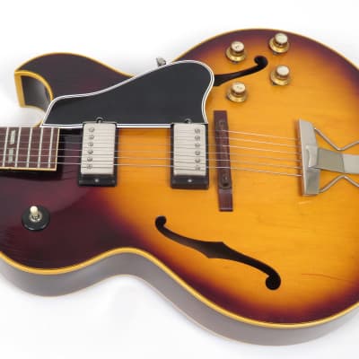 Gibson ES-175 D 1962 Sunburst with Original Case One PAF 175 image 7