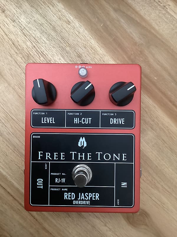 Free The Tone Red Jasper Overdrive RJ-1V | Reverb UK