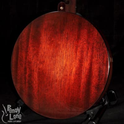 Nechville Midnight Phantom 24 Fret 5 String Mahogany Resonator Banjo image 7