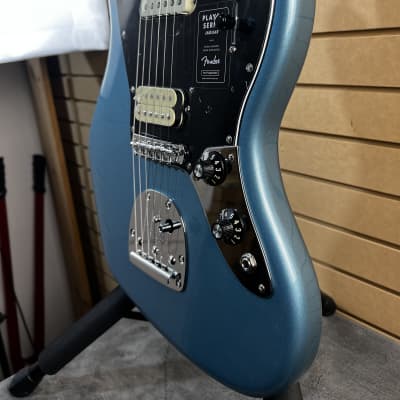 Fender Player Jaguar - Tidepool w/ Pau Ferro FB & PLEK*D #354 image 3