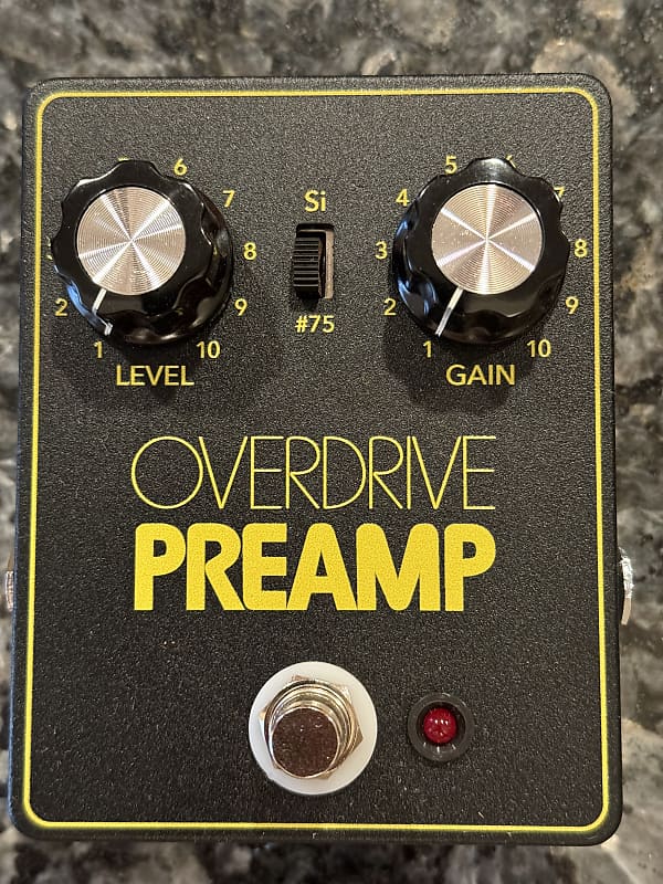 JHS Overdrive / Preamp 2022 - Present - Black / Yellow | Reverb