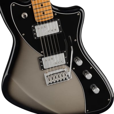 Fender Player Plus Meteora HH Electric Guitar. Maple Fingerboard, Silverburst image 4