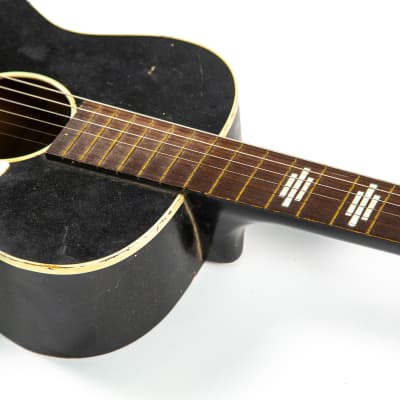 Harmony Stella Parlour Acoustic Guitar Used On F.O.D. Owned By Billie Joe Armstrong Of Green Day image 11