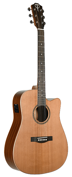 Teton STS105CENT Dreadnought with Electronics Natural image 1