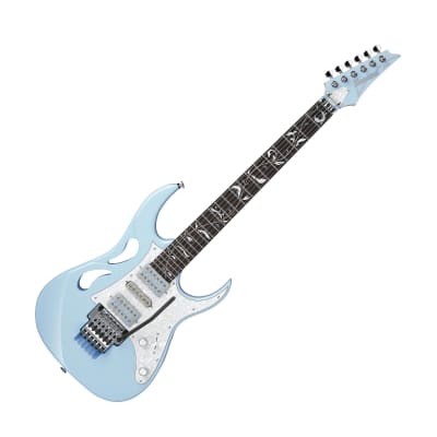 Ibanez PIA3761CBLP Steve Vai Signature PIA Series 6-String Electric Guitar w/Case, Blue Powder image 1