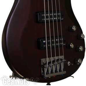 Yamaha TRBX505 5-string Bass Guitar - Translucent Brown image 2