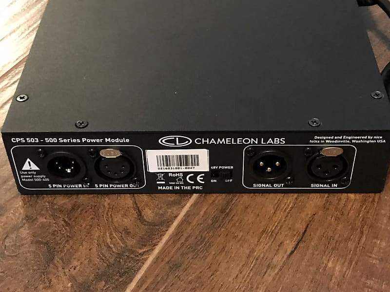 Chameleon Labs CPS 503-PWR Single Slot API 500 Series Rack w/ Power Supply  | Reverb