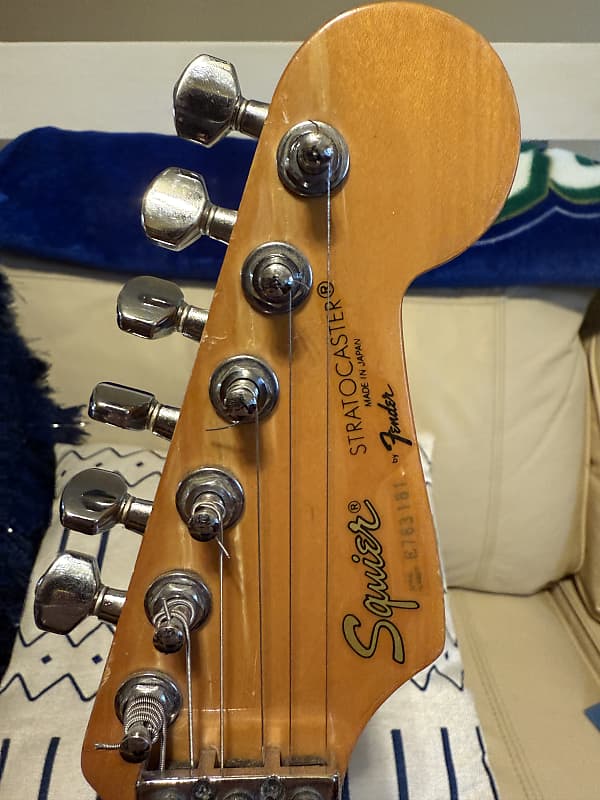 Squier MIJ Standard Stratocaster with System I Tremolo 1987