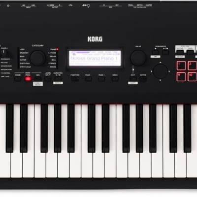 Korg Kross 2-88-MB 88-key Synthesizer Workstation - Super Matte Black (Kross2-88MBd1)