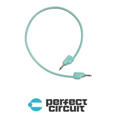 Tiptop Audio Stackcable CYAN (40CM - 15.8")