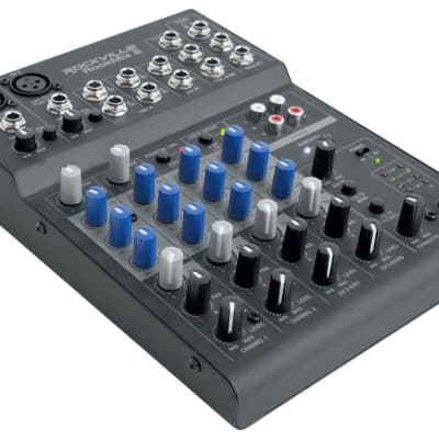 Rockville ROCKMIX 8 Channel Mixer With USB Recording Jordan