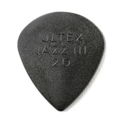 Dunlop Ultex Jazz III Picks 2mm, 6 Pack image 3