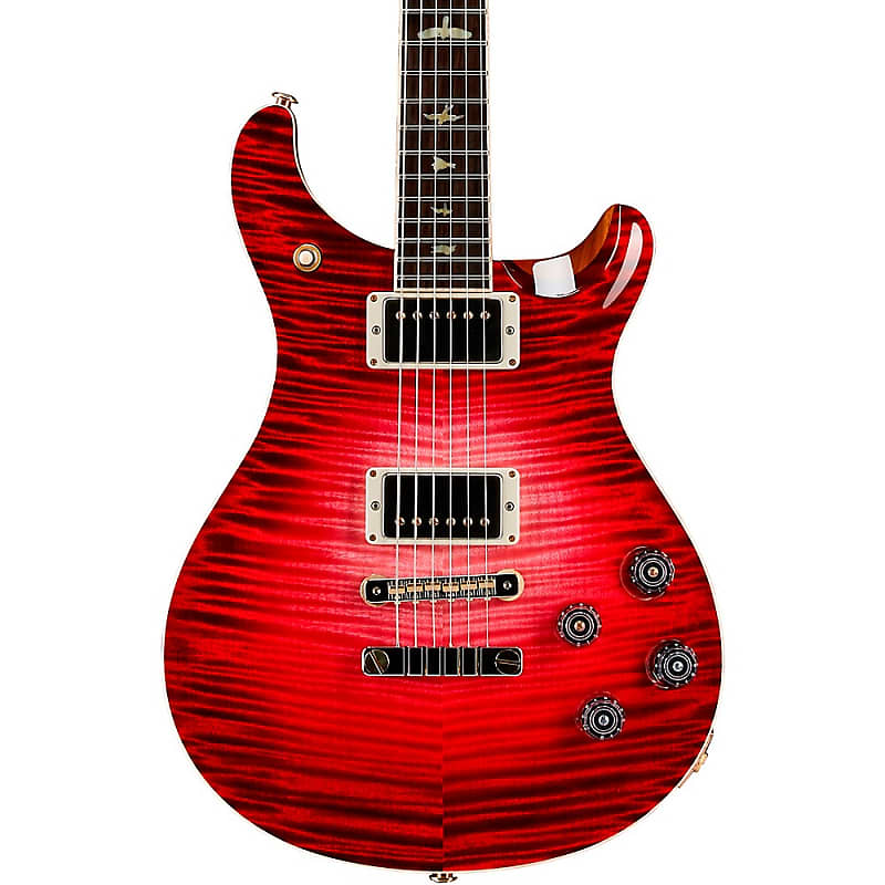 PRS Private Stock McCarty 594 PS Grade Maple Top & African Blackwood Fretboard with Pattern Vintage Neck Blood Red Glow image 1