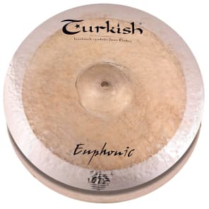Turkish Cymbals 15" Euphonic Series Euphonic Hi-Hat EP-H15 (Pair)