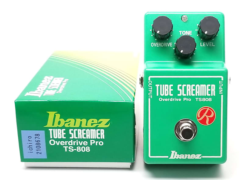 used Ibanez TS808 Tube Screamer with Red House Guitars Mod