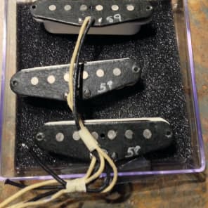 Pure vintage store 59 strat pickups