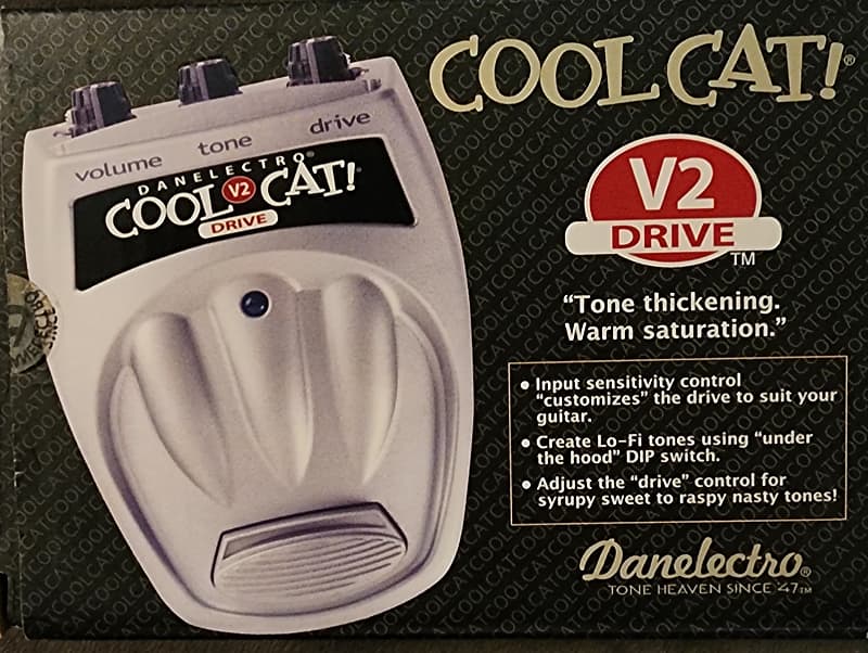ギター danelectro COOL CAT! DRIVE Danelectro Cool Cat Drive V1 | Reverb