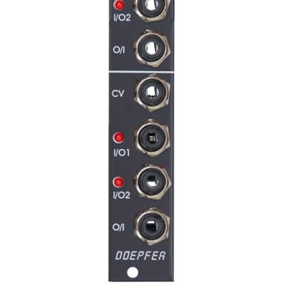 Doepfer A-150v Dual VC switch eurorack module, vintage edition.