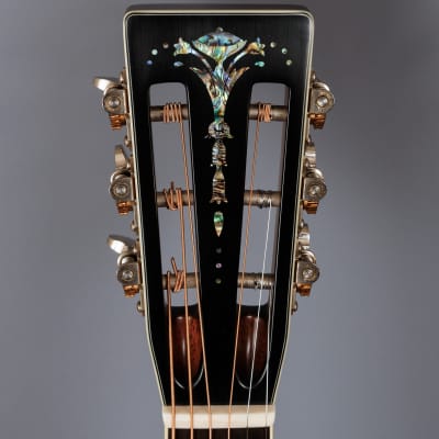 2020 Preston Thompson 000 Slothead 12-Fret Brazilian/Adirondack Acoustic Guitar w/ K&K image 9