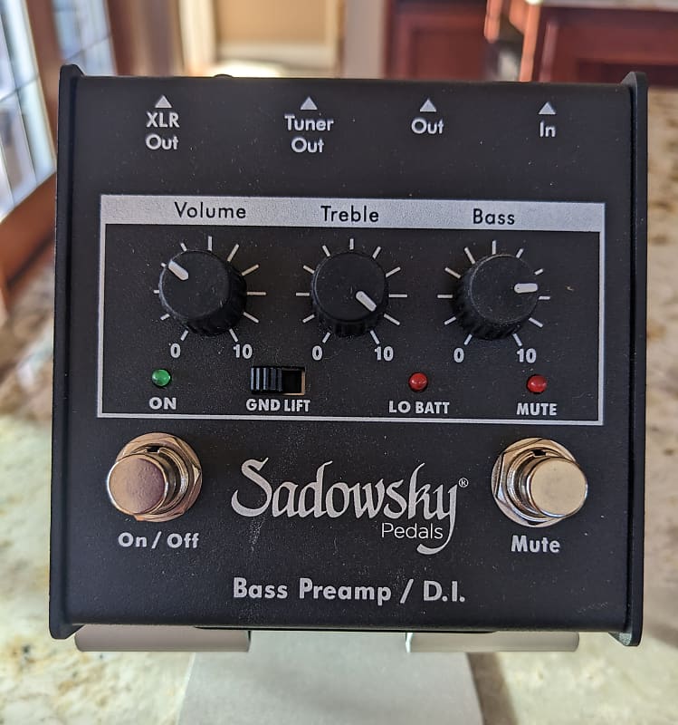 Sadowsky SBP-1 Bass Preamp/DI | Reverb