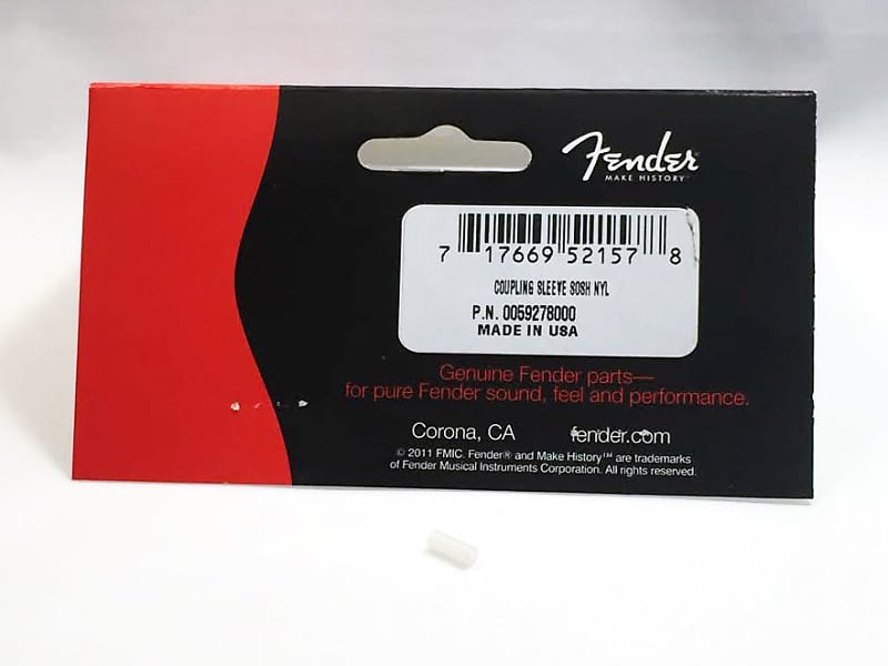 Genuine Fender S-1 SOSH Strat/Tele Nylon Knob Coupler Sleeve - 005-9278-049 image 1