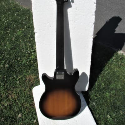 Zim Gar Guitar,  1960's ,  Made In Japan,   Sunburst Finish,   Sounds Great image 7