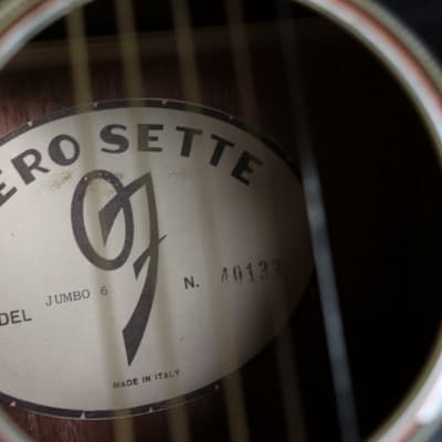 Super Rare Zerosette Jumbo 6 Made In Italy c. late 60's early 70's - Natural image 10