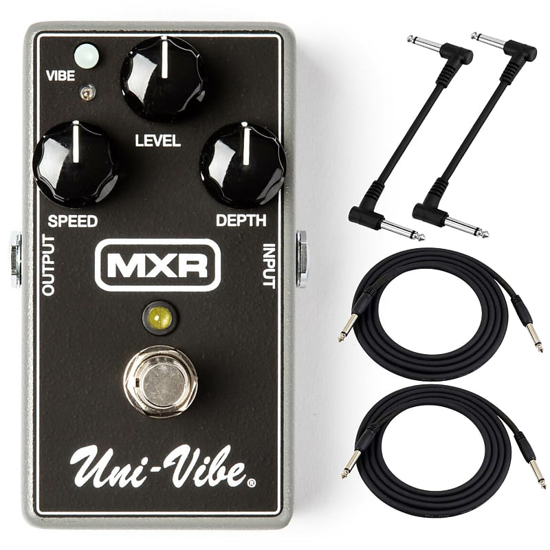 MXR M68 Uni-Vibe Chorus/Vibrato Effects Pedal with Cables image 1