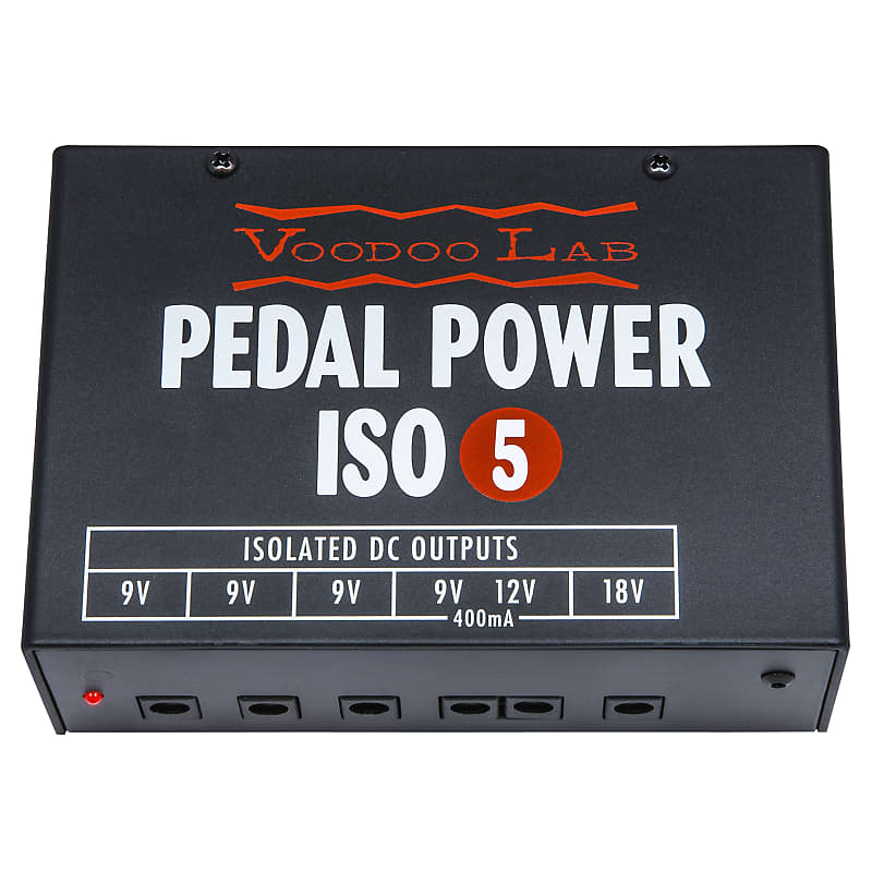 New Voodoo Lab Pedal Power ISO 5 Guitar Effects Pedal Power Supply image 1