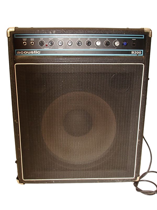 Acoustic B200 200W 1x15" Bass Combo Amp Reverb