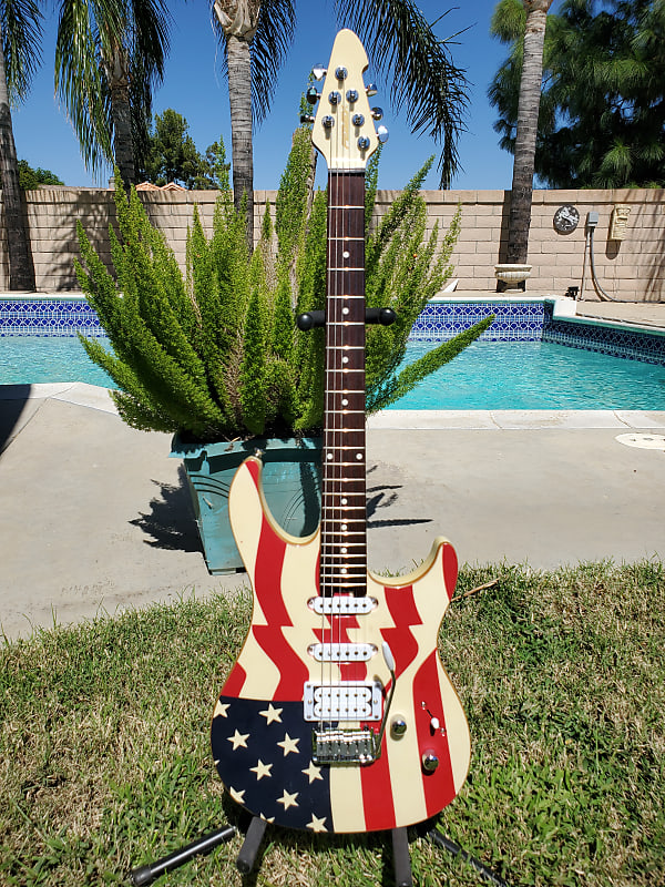 Peavey ST-LTD Limited Edition American Flag Electric Guitar (Parts Guitar) image 1