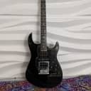 NOS-Fret King Black Label Super Hybrid Electric Guitar - Gloss Black w/Hardshell Case