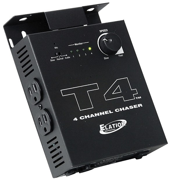 American DJ T4 4-Channel Chase Light Controller image 1