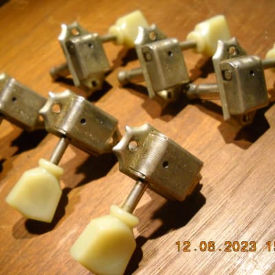 GIBSON KLUSON TUNERS 1990's NiCKEL AGED OLDER ISSUES #1 image 2