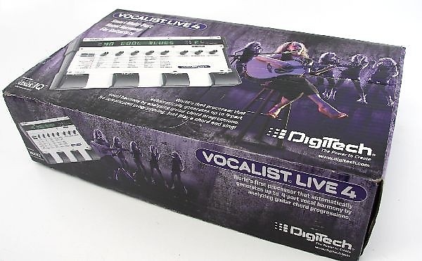 DigiTech Vocalist Live 4 Vocal harmony and effects processor VL4