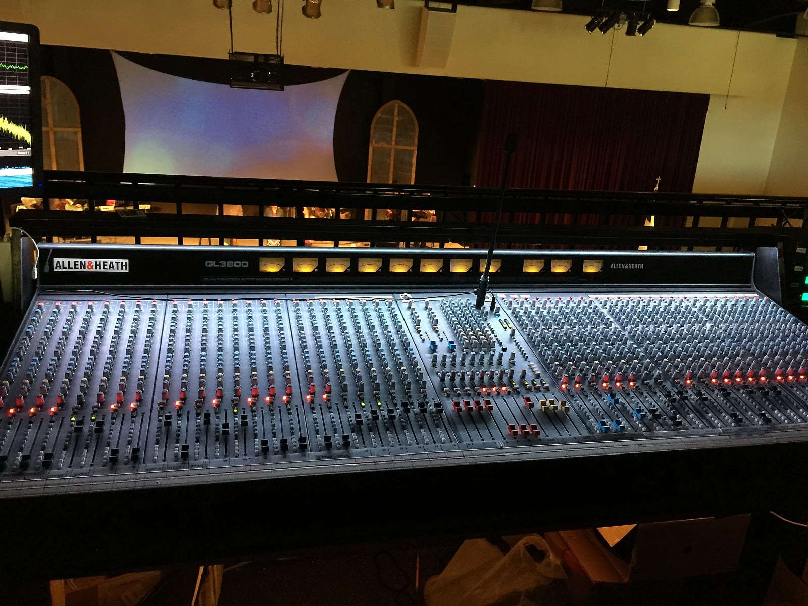 Allen & Heath GL3800848 8Group 48Channel Mixing Console Reverb