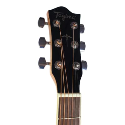 Tagima WS-30 EQ Acoustic-Electric Guitar, Chhlik Fretboard, Spruce Top, Drop Sunburst image 3