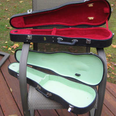 Two Violin Cases - one new, one used image 2
