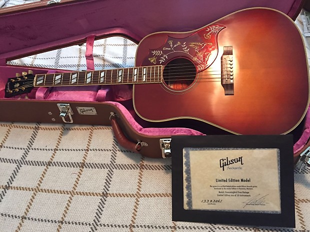 RARE Gibson Hummingbird Custom Shop True Vintage Limited 50 Guitars Worldwide
