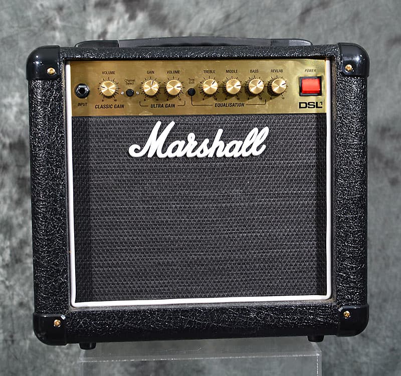 Marshall DSL1CR 1 Watt Tube Combo Amp w Reverb & Footswitch w FAST