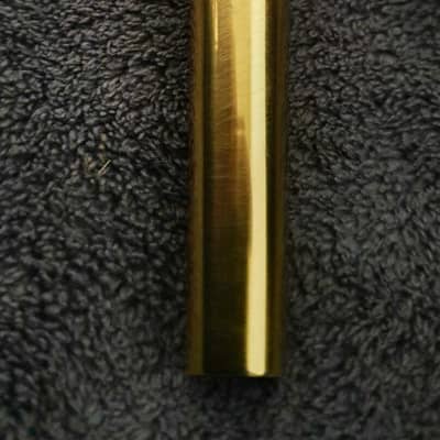 CONN 3 , brushed 24k gold plated trumpet mouthpiece image 2