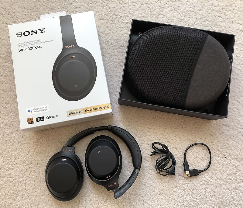 SONY WH-1000XM3 Wireless Noise Canceling Headphones (SONY WH1000XM3) - Open  Box