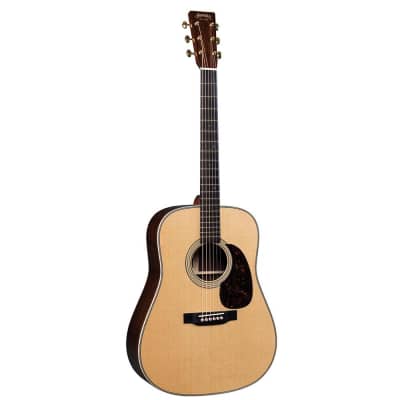 Recording King RD-328 Deluxe Dreadnought Natural | Reverb
