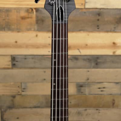 Schecter Stiletto Studio-5 5-String Bass See-Thru Black Satin image 6