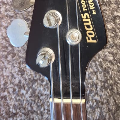 Vintage 1980’s Kramer Focus 7000 electric bass guitar made in japan image 2