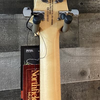 PRS SE Custom 22 Semi-Hollow Santana Yellow Display Model image 3