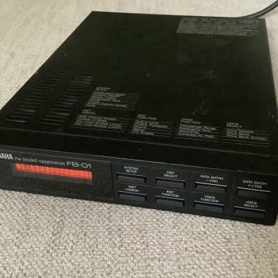 Yamaha FB-01 FM Sound Generator 1986 - 1987 - Black